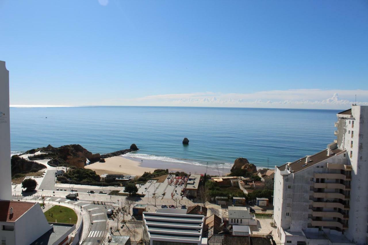 Praia Da Rocha, 17 H, Frontal Sea View, Wonderful Studio, Air Conditioning, Two Pools, Internet, Parking - Jardins Da Rocha By Ig Portimão Εξωτερικό φωτογραφία